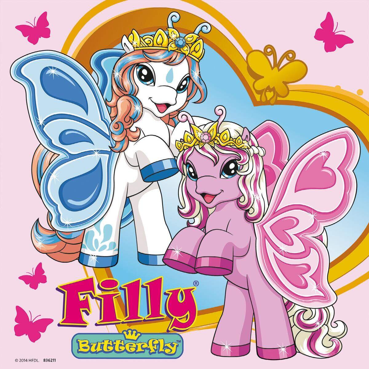 Ravensburger Filly Schmetterlingsfreunde Puzzle 3x49 Teile