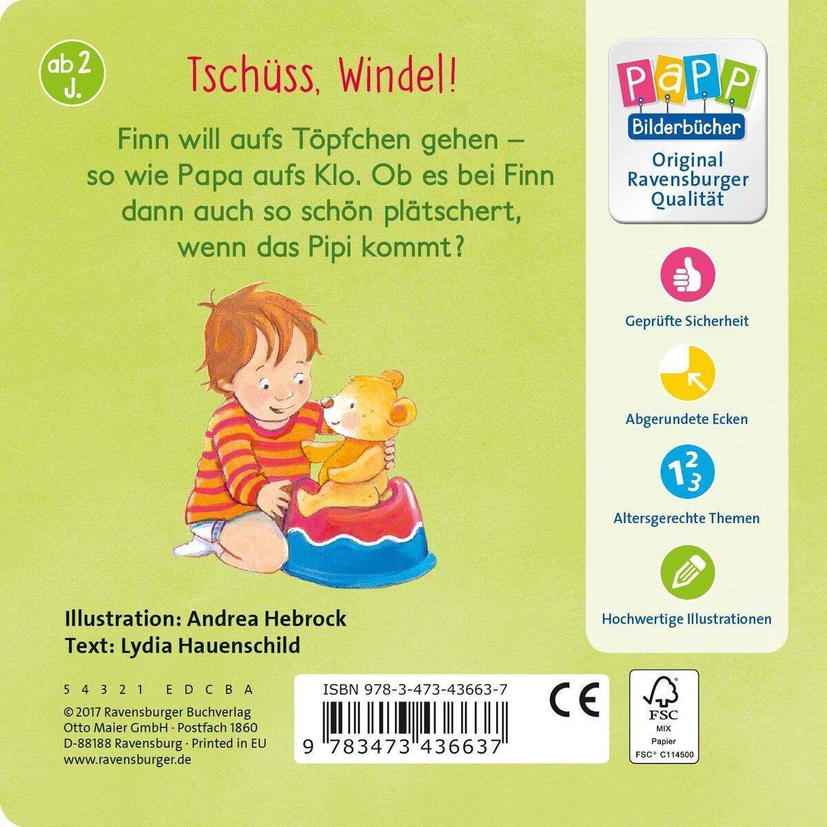 Ravensburger Finn geht aufs Töpfchen