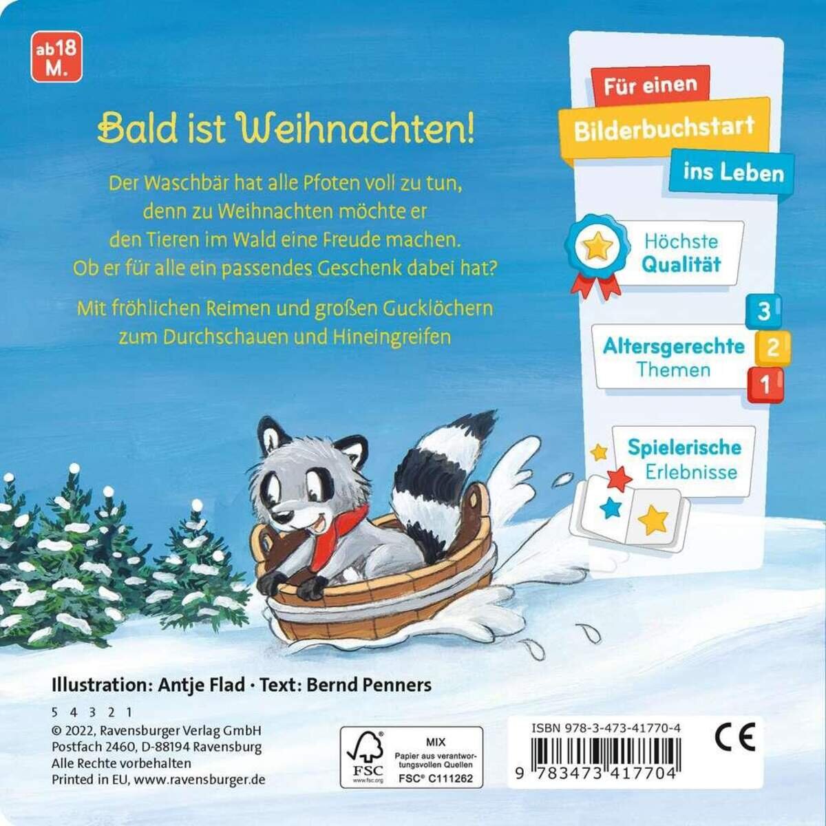 Ravensburger Frohe Weihnachten, liebe Tiere!