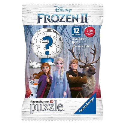 Ravensburger Frozen 2 3D Puzzle Ball, 1 Stück im Blindpack, sortiert