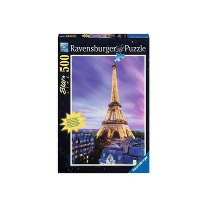 Ravensburger Funkelnder Eiffelturm, 500 Teile Starline Puzzle