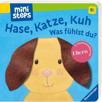 Ravensburger Hase, Katze, Kuh - Was fühlst du?, 9+m