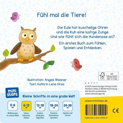 Ravensburger Hase, Katze, Kuh - Was fühlst du?, 9+m