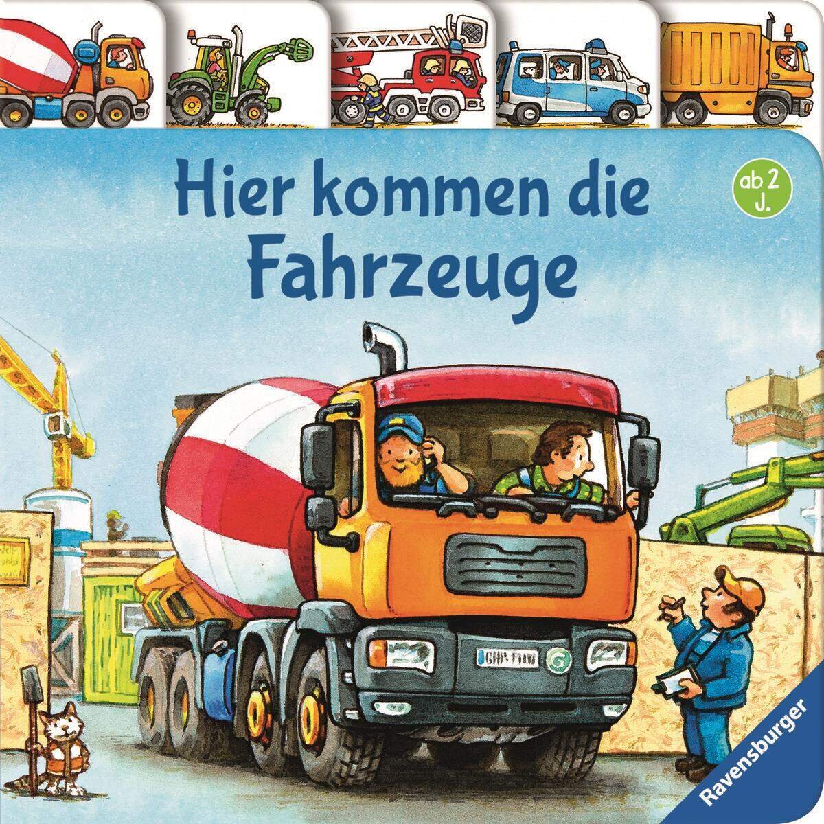 Ravensburger Hier kommen die Fahrzeuge