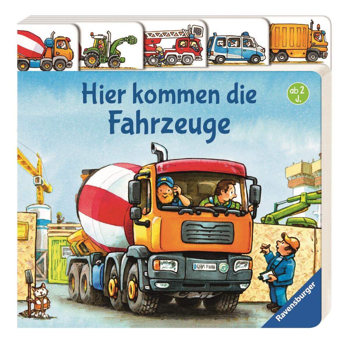 Ravensburger Hier kommen die Fahrzeuge