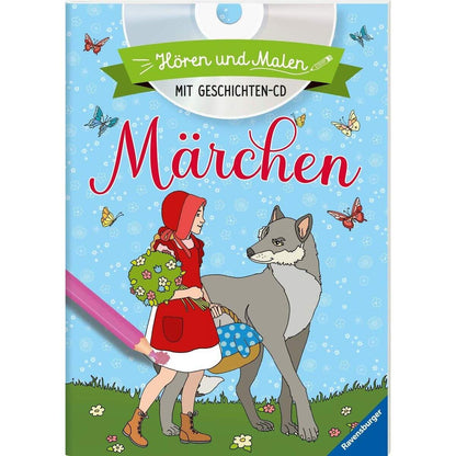 Ravensburger Hören+Malen: Märchen (mit CD)