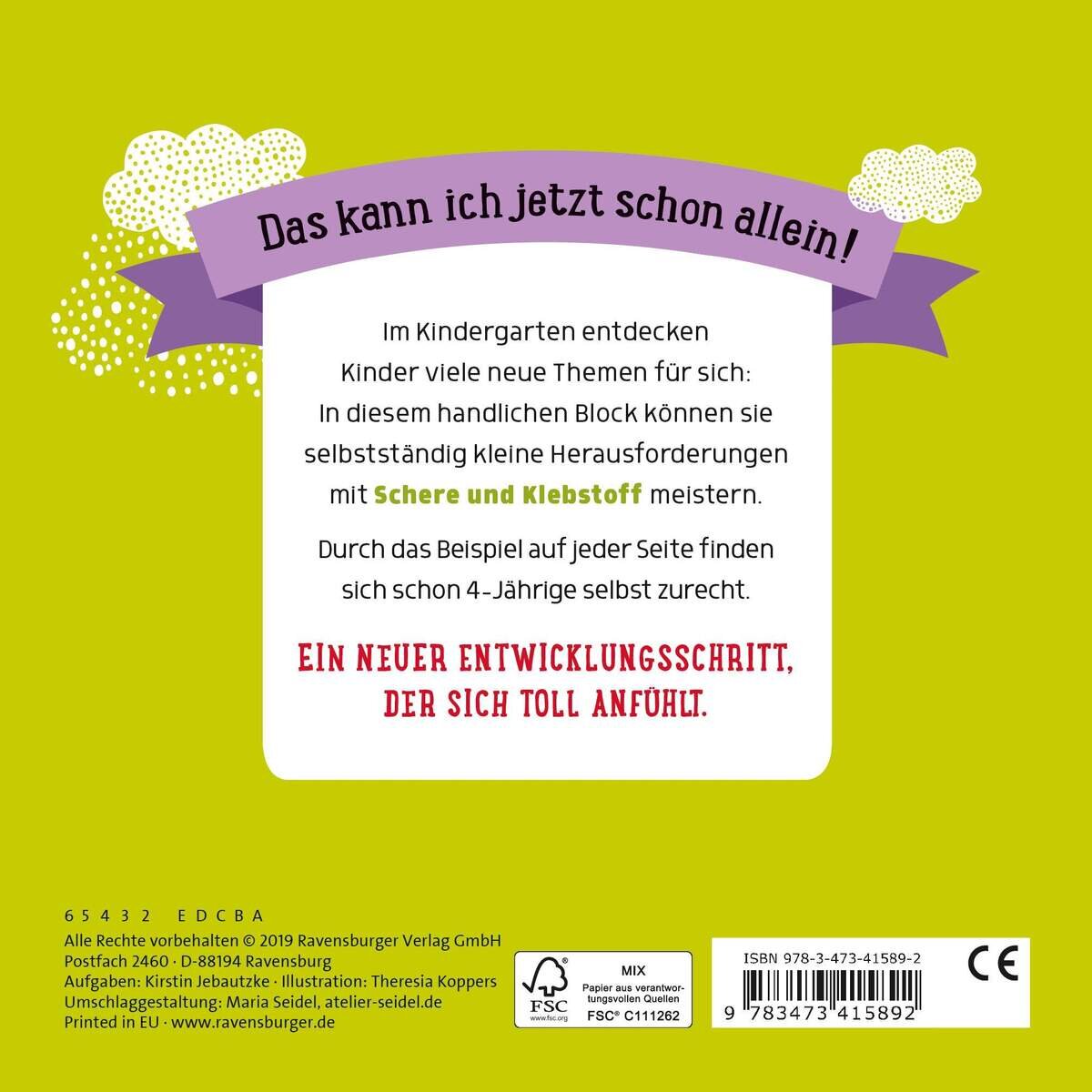 Ravensburger Im Kindergarten: Schneiden und Kleben
