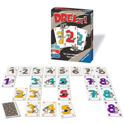 Ravensburger Kartenspiel DREIst