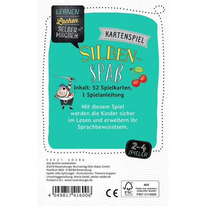 Ravensburger Kartenspiel Silbenspaß