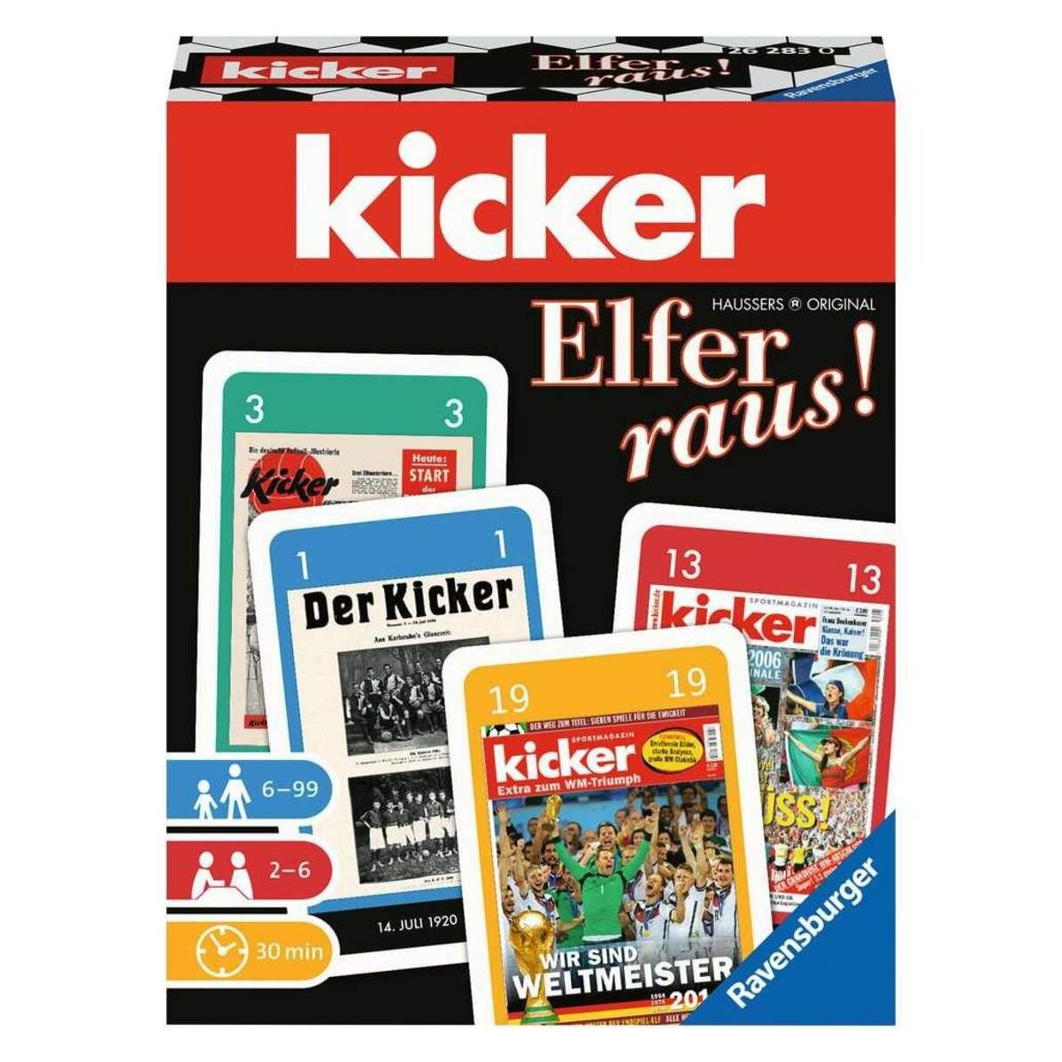 Ravensburger kicker Elfer raus!