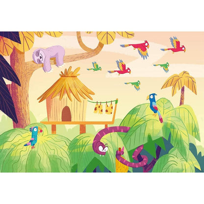 Ravensburger Kinderpuzzle Puzzle&Play Tiere 1, 2x24 Teile