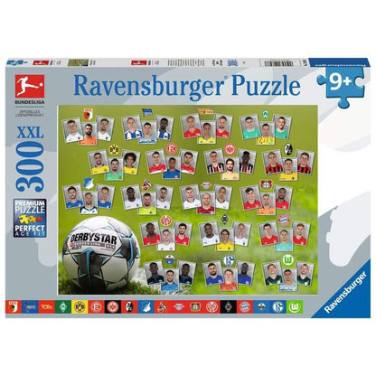 Ravensburger Kinderpuzzle XXL Bundesliga Saison 2019/2020, 300 Teile