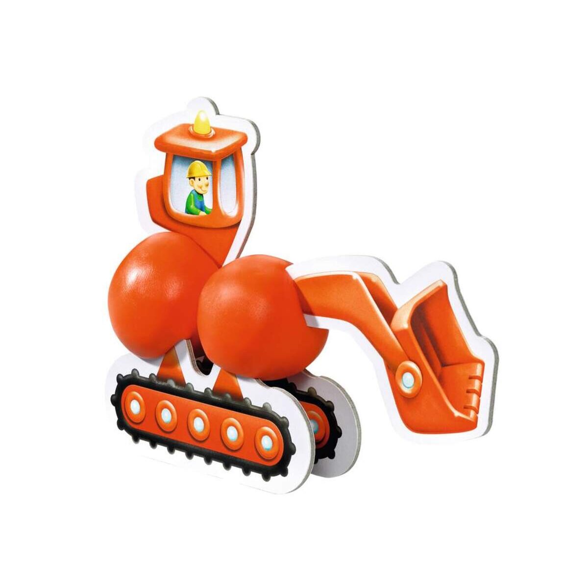 Ravensburger Knet-Set Doopy Baustelle, bunt