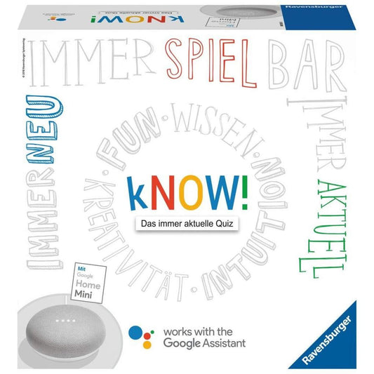 Ravensburger kNOW! mit Google Home Mini