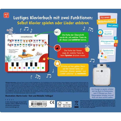 Ravensburger Komm, wir spielen Weihnachtslieder! Mein erstes Klavierbuch