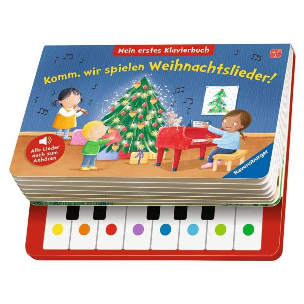 Ravensburger Komm, wir spielen Weihnachtslieder! Mein erstes Klavierbuch