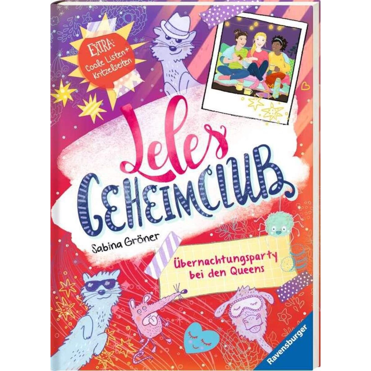 Ravensburger Leles Geheimclub, Band 2: Übernachtungsparty bei den Queens