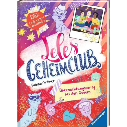 Ravensburger Leles Geheimclub, Band 2: Übernachtungsparty bei den Queens