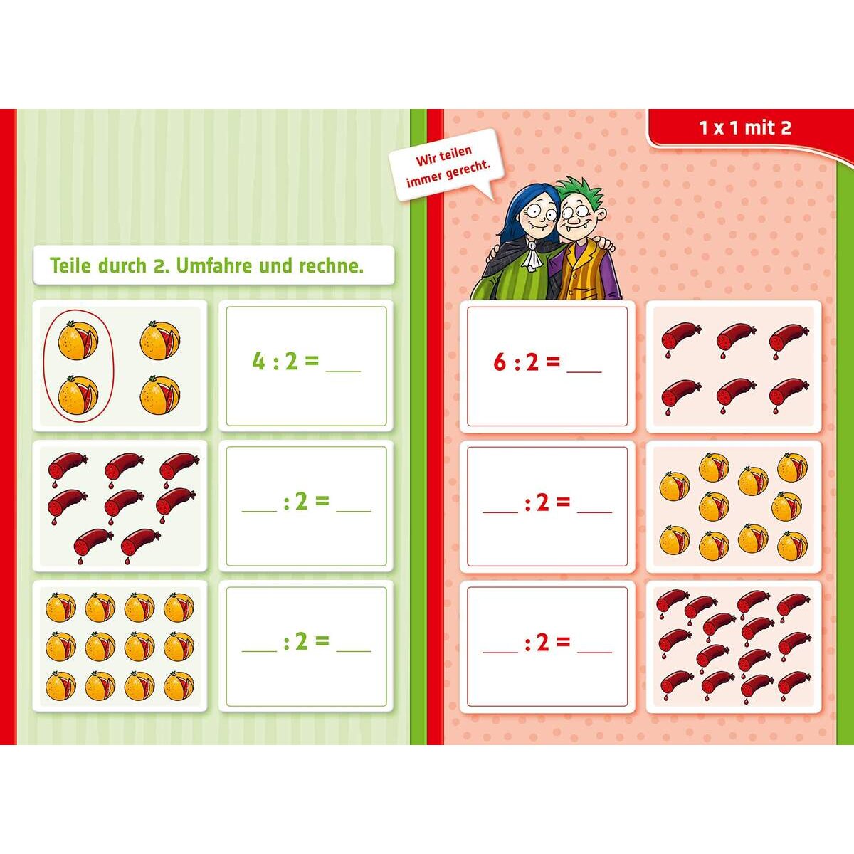 Ravensburger Lernen Lachen Selbermachen - Grusel-1 x 1