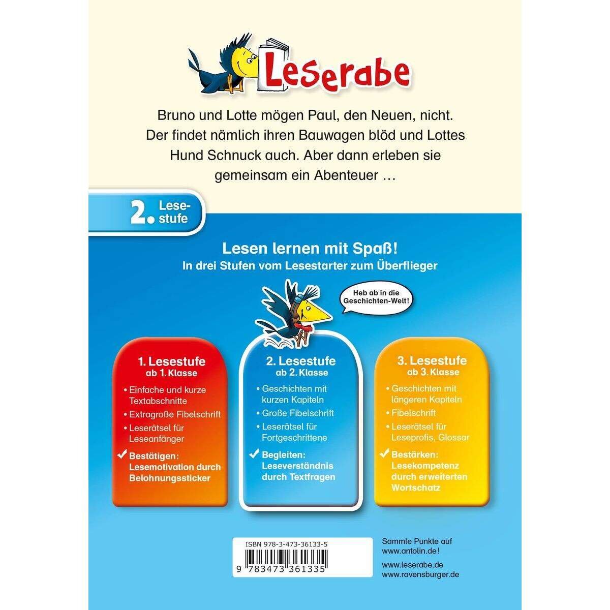 Ravensburger Leserabe - Die Waschbären-Bande