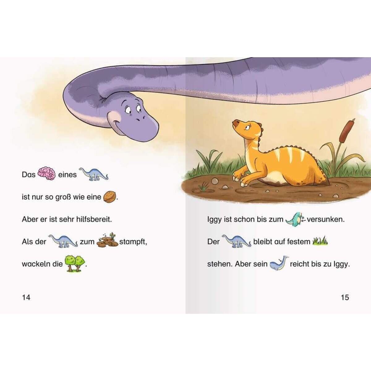 Ravensburger Leserabe - Vor-Lesestufe: Dinosauriergeschichten