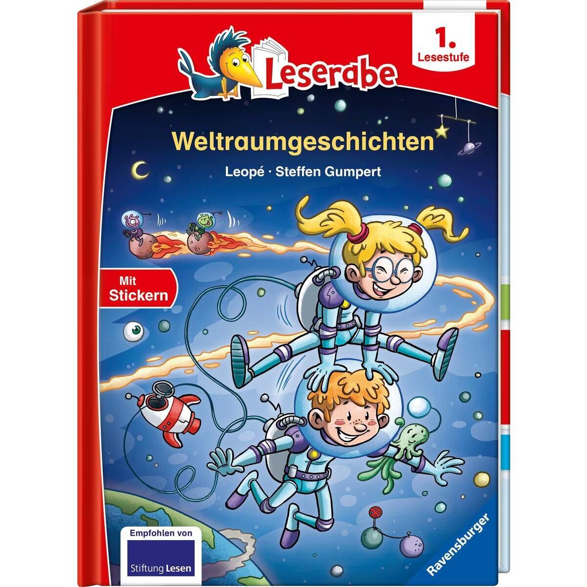 Ravensburger Leserabe 1. Klasse - Weltraumgeschichten