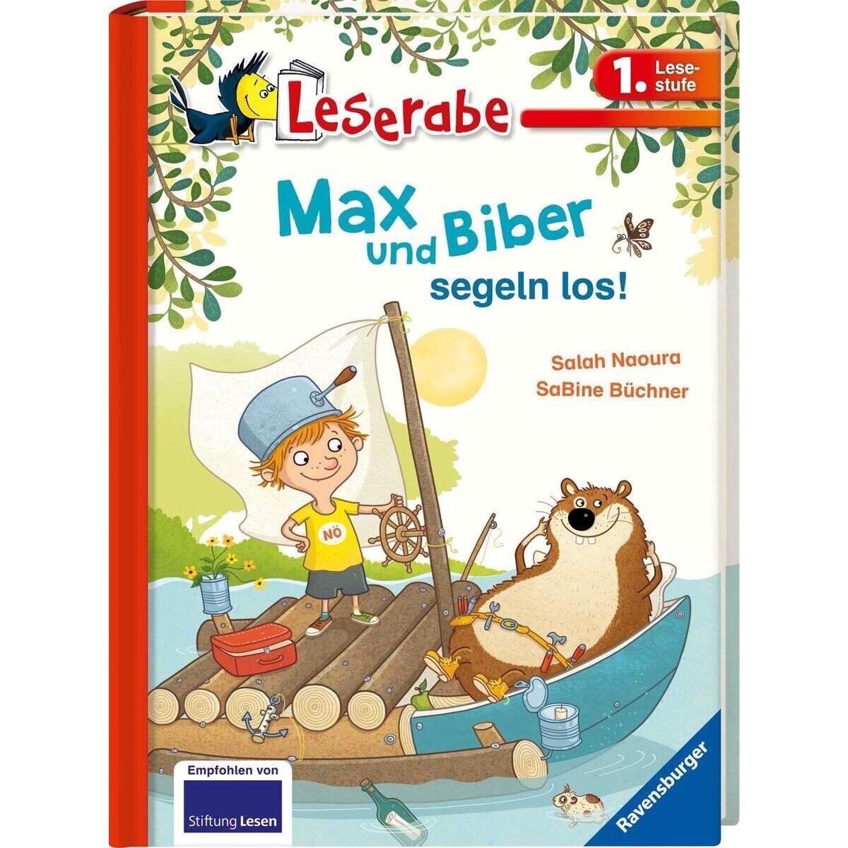 Ravensburger Leserabe 1. Klasse - Max und Biber segeln los!