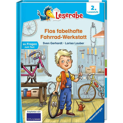 Ravensburger Leserabe 2. Klasse - Flos fabelhafte Fahrrad-Werkstatt