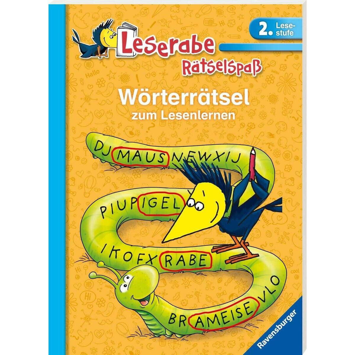 Ravensburger Leserabe, 2. Lesestufe - Wörterrätsel zum Lesenlernen