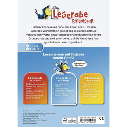 Ravensburger Leserabe, 2. Lesestufe - Wörterrätsel zum Lesenlernen