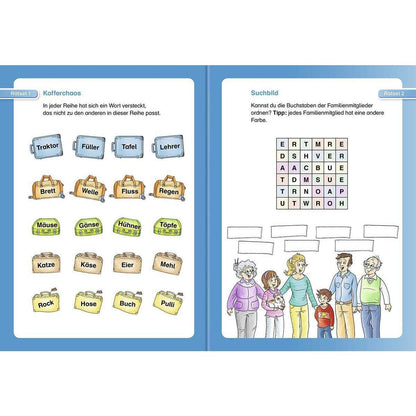 Ravensburger Leserabe, 2. Lesestufe - Wörterrätsel zum Lesenlernen