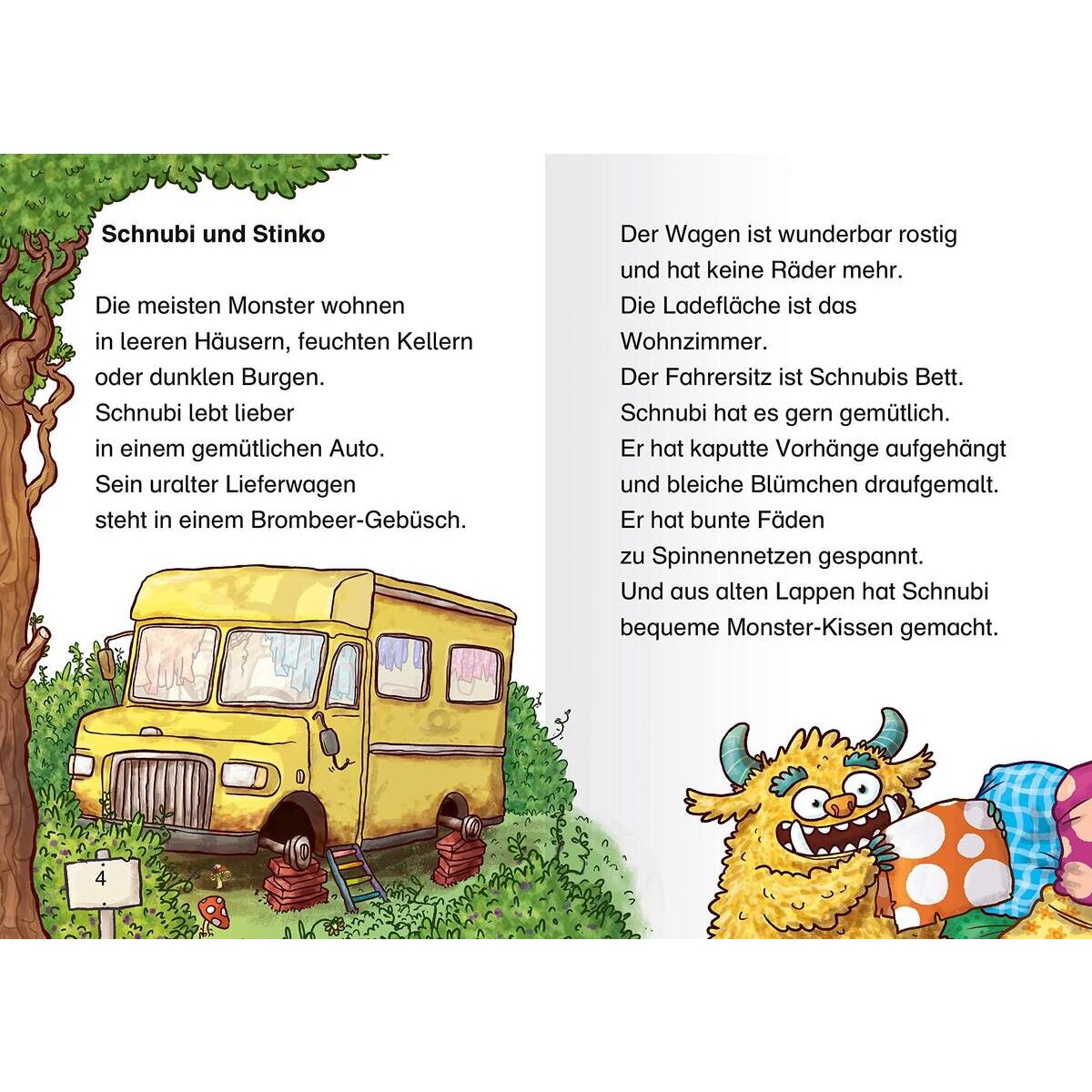 Ravensburger Leserabe, 2. Lesestufe: Lustige Monsterabenteuer