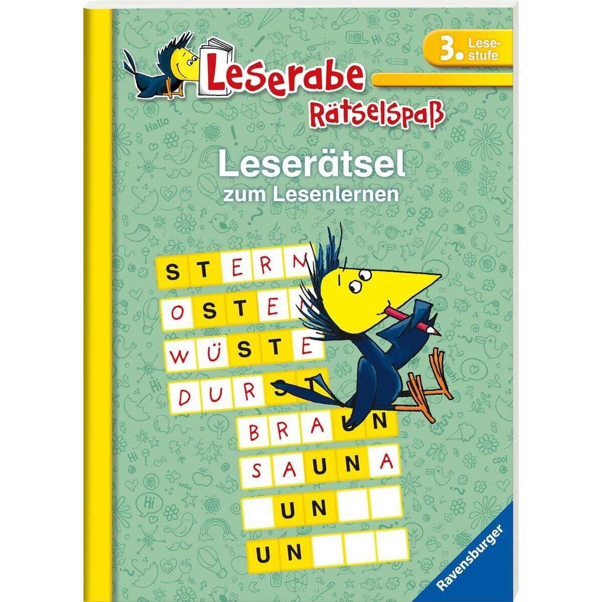 Ravensburger Leserabe 3. Lesestufe - Leserätsel zum Lesenlernen