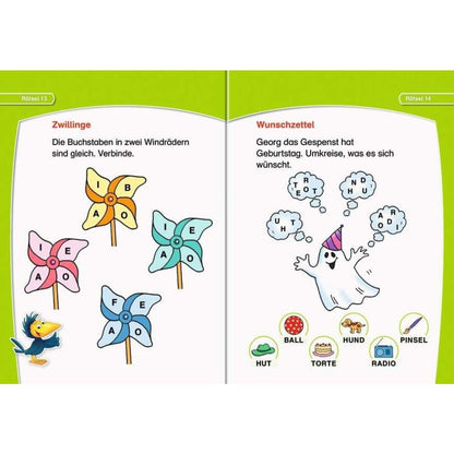 Ravensburger Leserabe: Erstleserätsel für Lesestarter (Vor-Lesestufe)