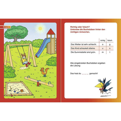 Ravensburger Leserabe, Lesestufe 1 - Bild-Lese-Rätsel