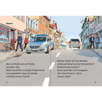 Ravensburger Leserabe, Lesestufe 1 - Polizeihund Bolle im Einsatz