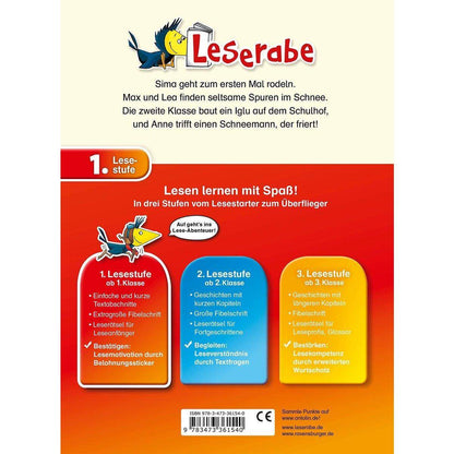 Ravensburger Leserabe Stufe 1 - Iglu, Schnee und Rodelspaß
