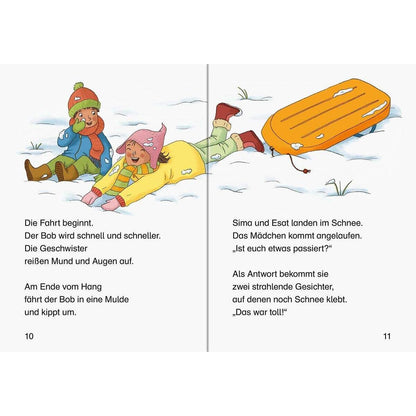Ravensburger Leserabe Stufe 1 - Iglu, Schnee und Rodelspaß
