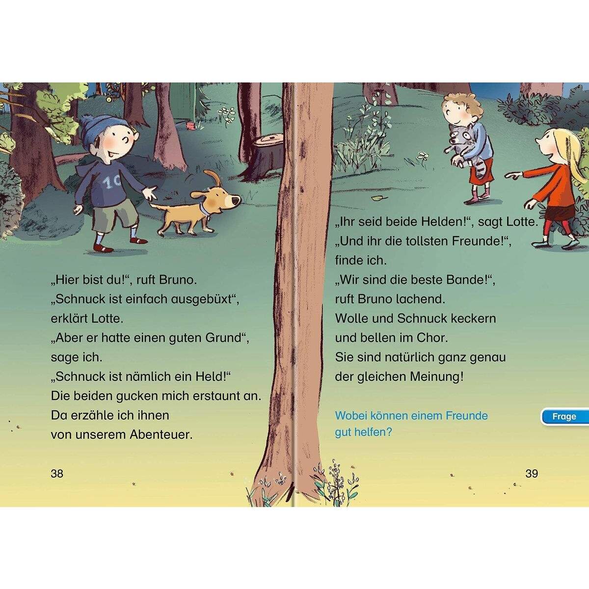 Ravensburger Leserabe Stufe 2 - Die Waschbären-Bande hält zusammen
