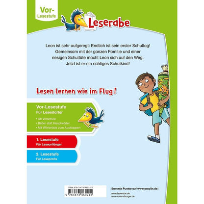 Ravensburger Leserabe Vor-Lesestufe - Leons erster Schultag