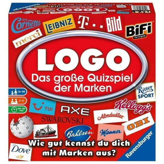 Ravensburger LOGO Das große Spiel der Marken