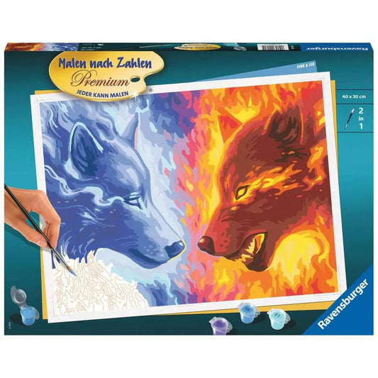 Ravensburger Malen nach Zahlen - Fire & Ice