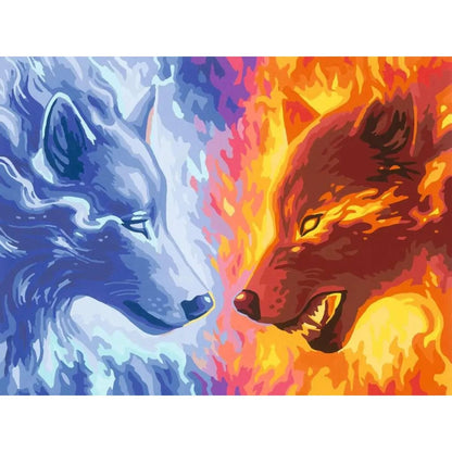 Ravensburger Malen nach Zahlen - Fire & Ice