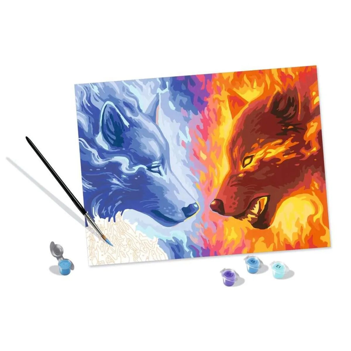 Ravensburger Malen nach Zahlen - Fire & Ice