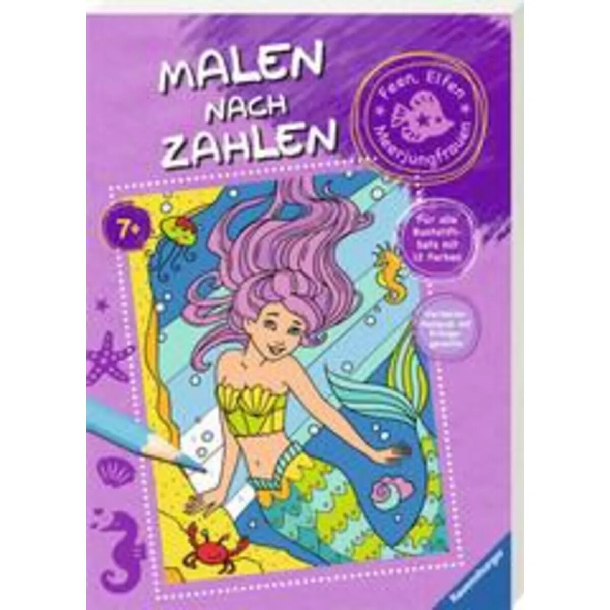 Ravensburger Malen nach Zahlen Feen, Elfen, Meerjungfrauen