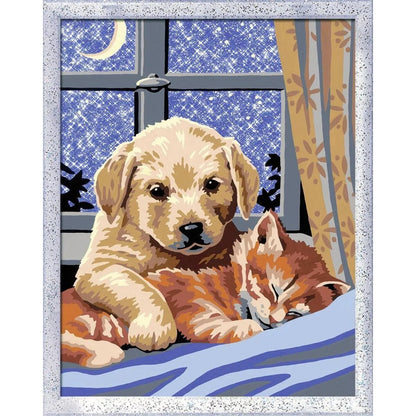 Ravensburger Malen nach Zahlen Gute Nacht, 24 x 18cm