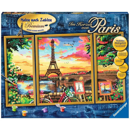 Ravensburger Malen nach Zahlen Premium Im Herzen von Paris