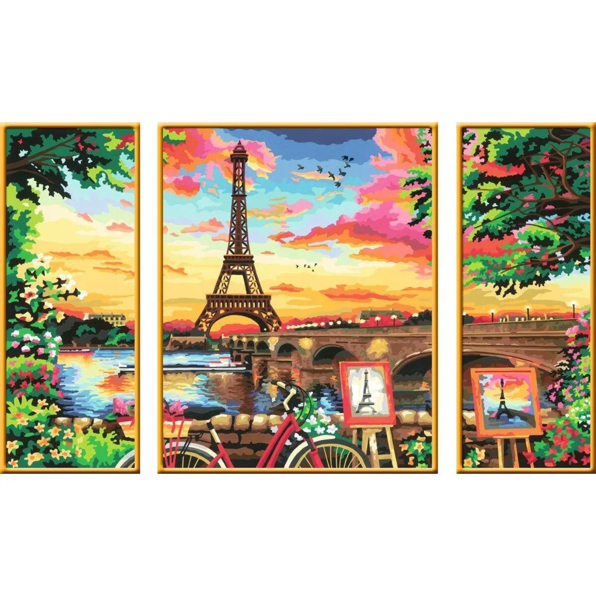 Ravensburger Malen nach Zahlen Premium Im Herzen von Paris