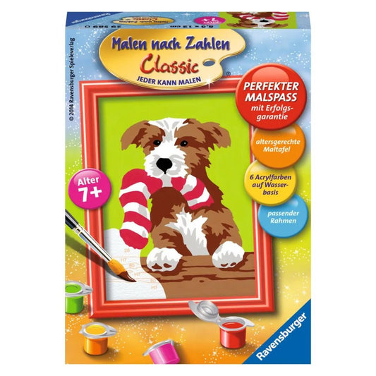 Ravensburger Malen nach Zahlen Welpe Florian