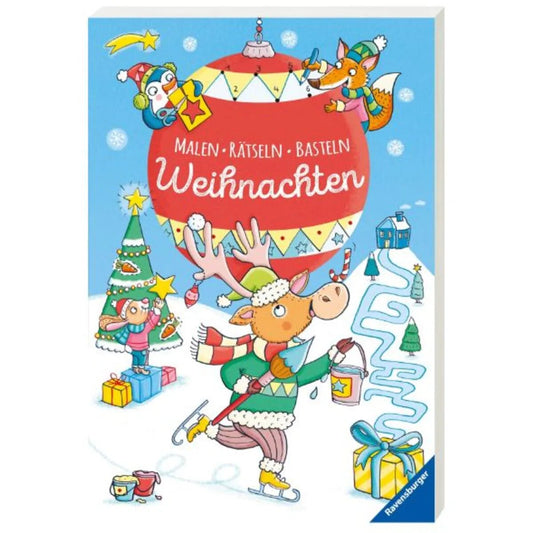 Ravensburger Malen-Rätseln-Basteln: Weihnachten